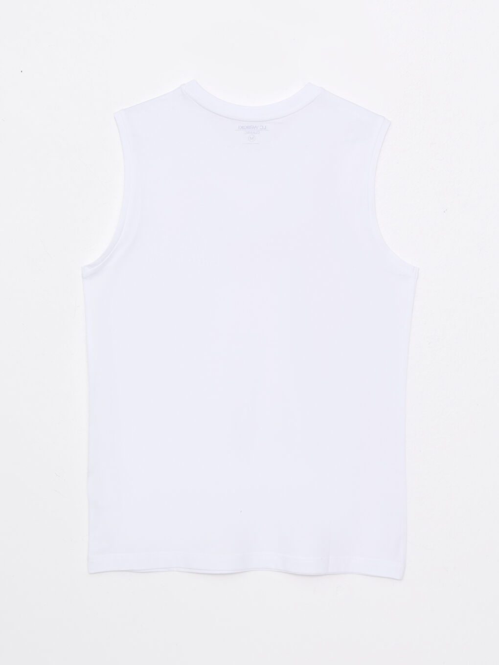 Crew Neck Printed Men's Sleeveless T-Shirt -S2DP51Z8-Q6K