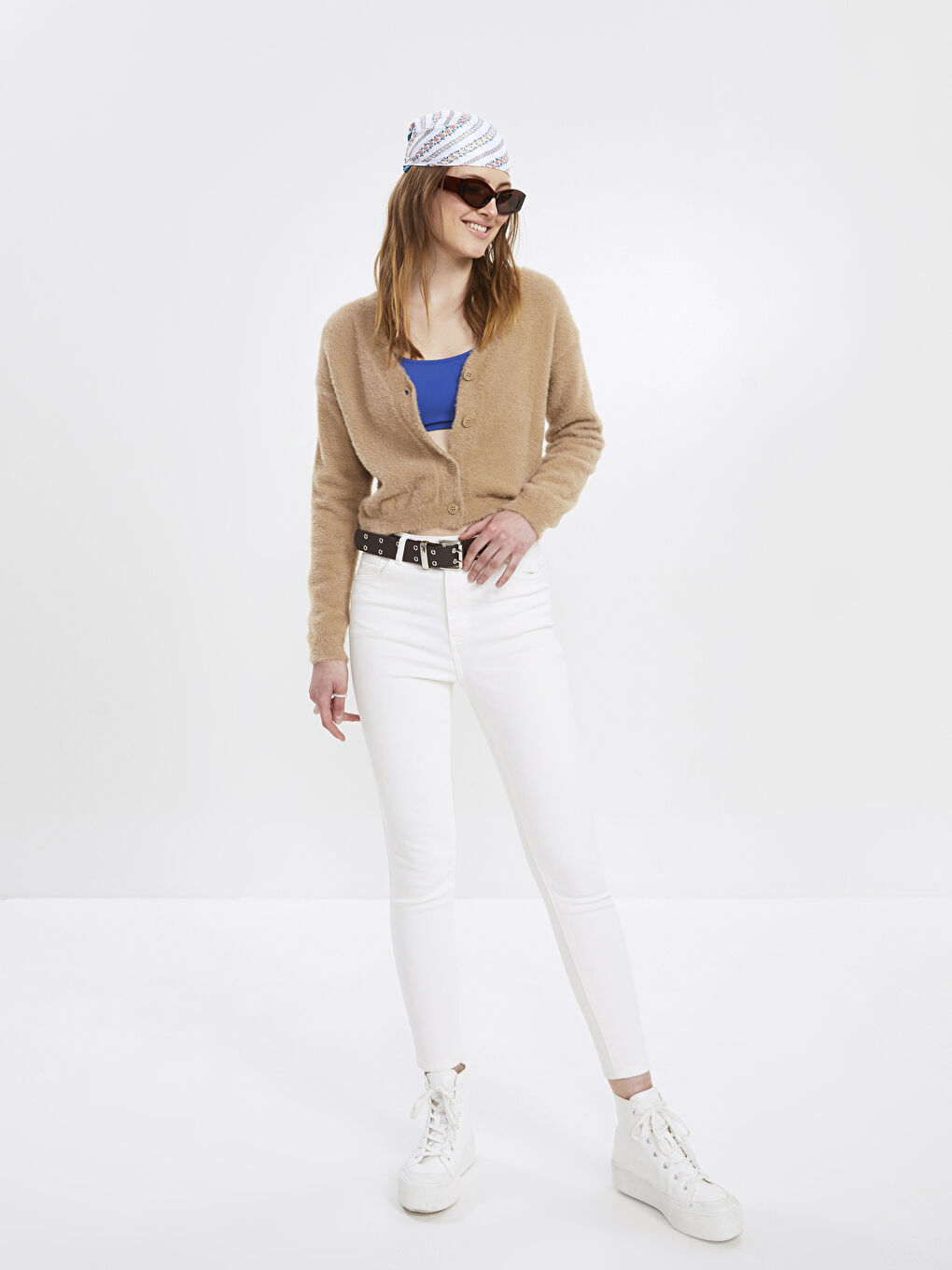 XSIDE Mercury Skinny Fit Straight Pocket Detailed Women's Jean Trousers -S2DP64Z8-FEU
