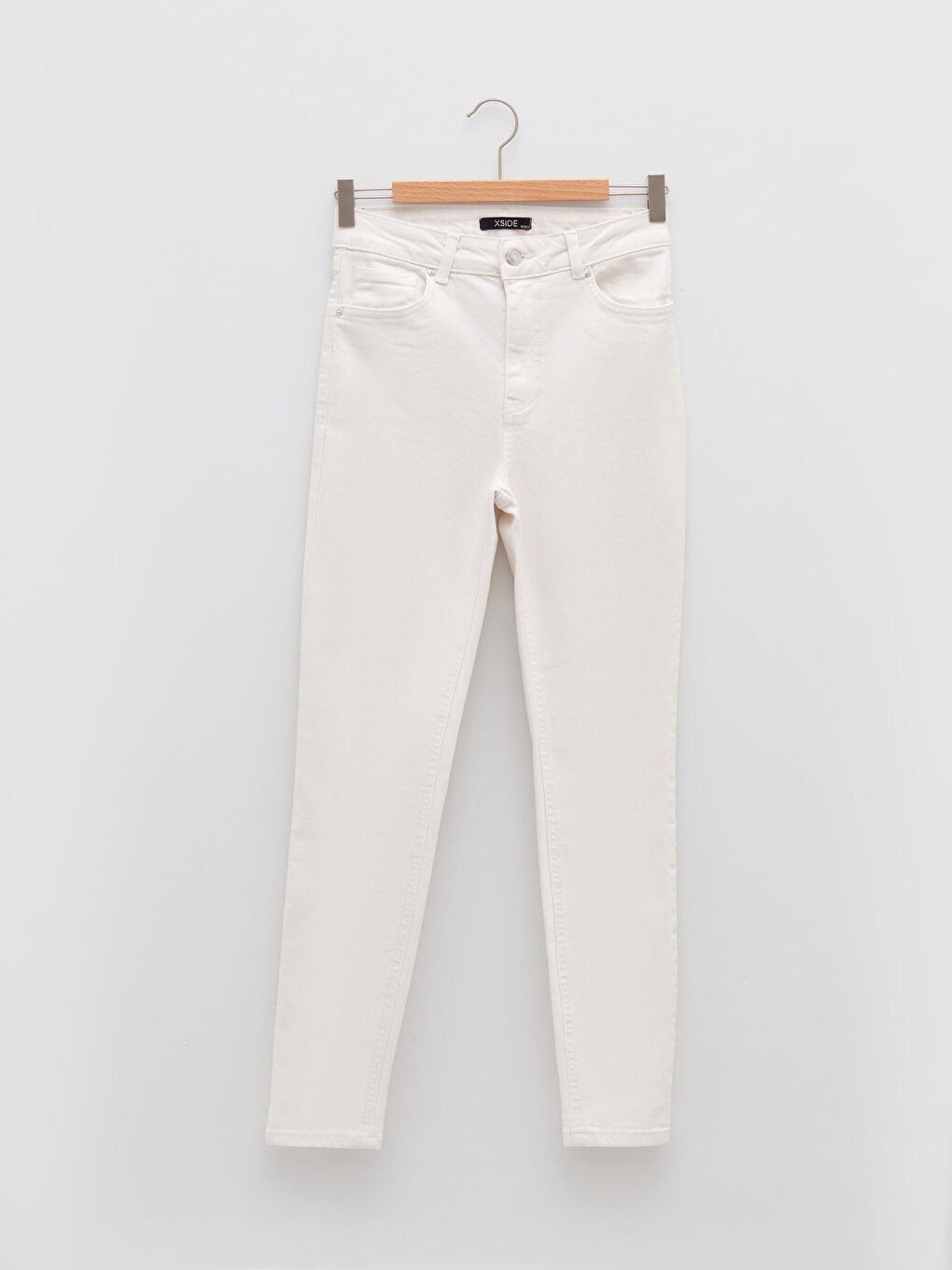 XSIDE Mercury Skinny Fit Straight Pocket Detailed Women's Jean Trousers -S2DP64Z8-FEU