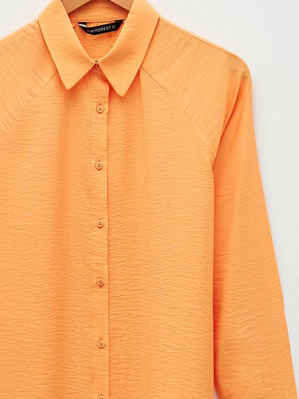 Plain Long Sleeve Women's Shirt Tunic-7