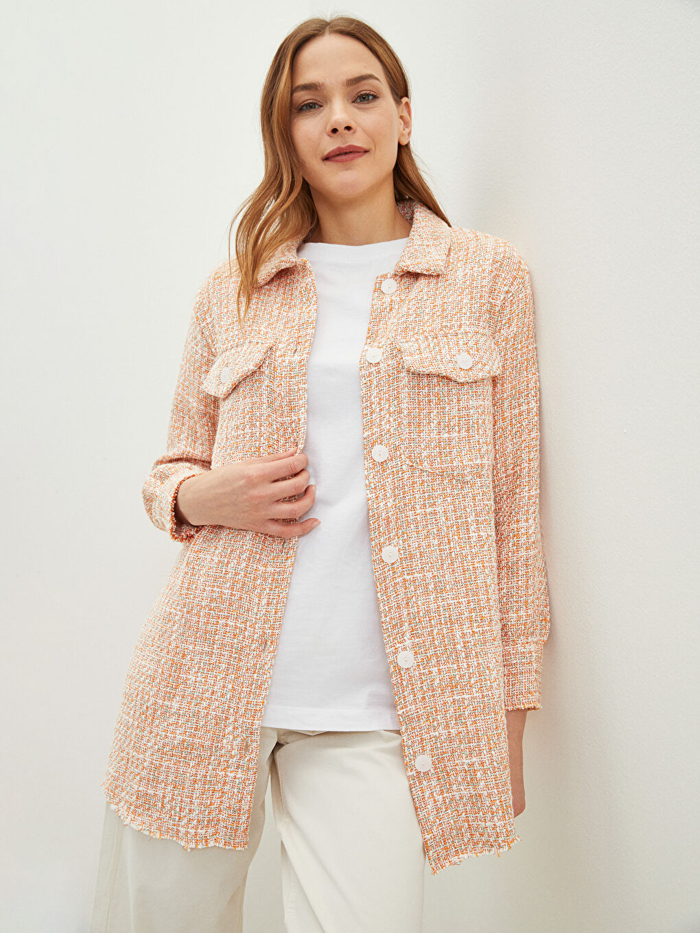 Žena NARANČASTA Tunika-2