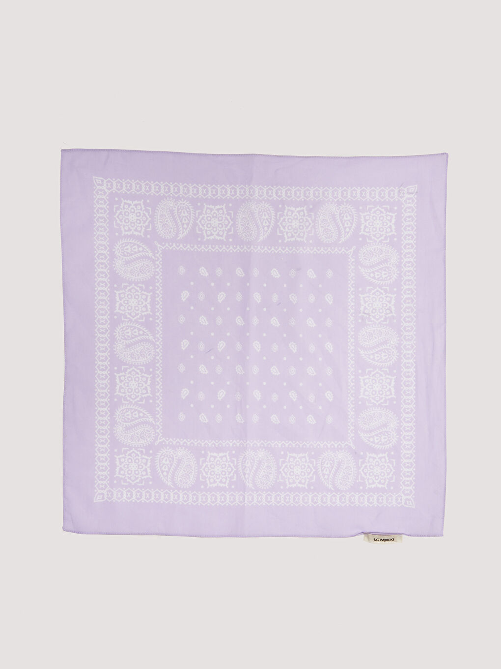Lila Baskılı Bandana 2'Li-5