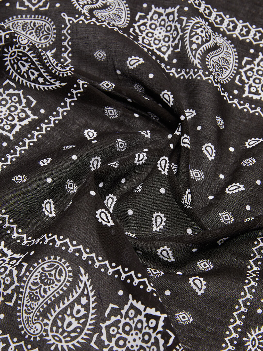 Lila Baskılı Bandana 2'Li-8