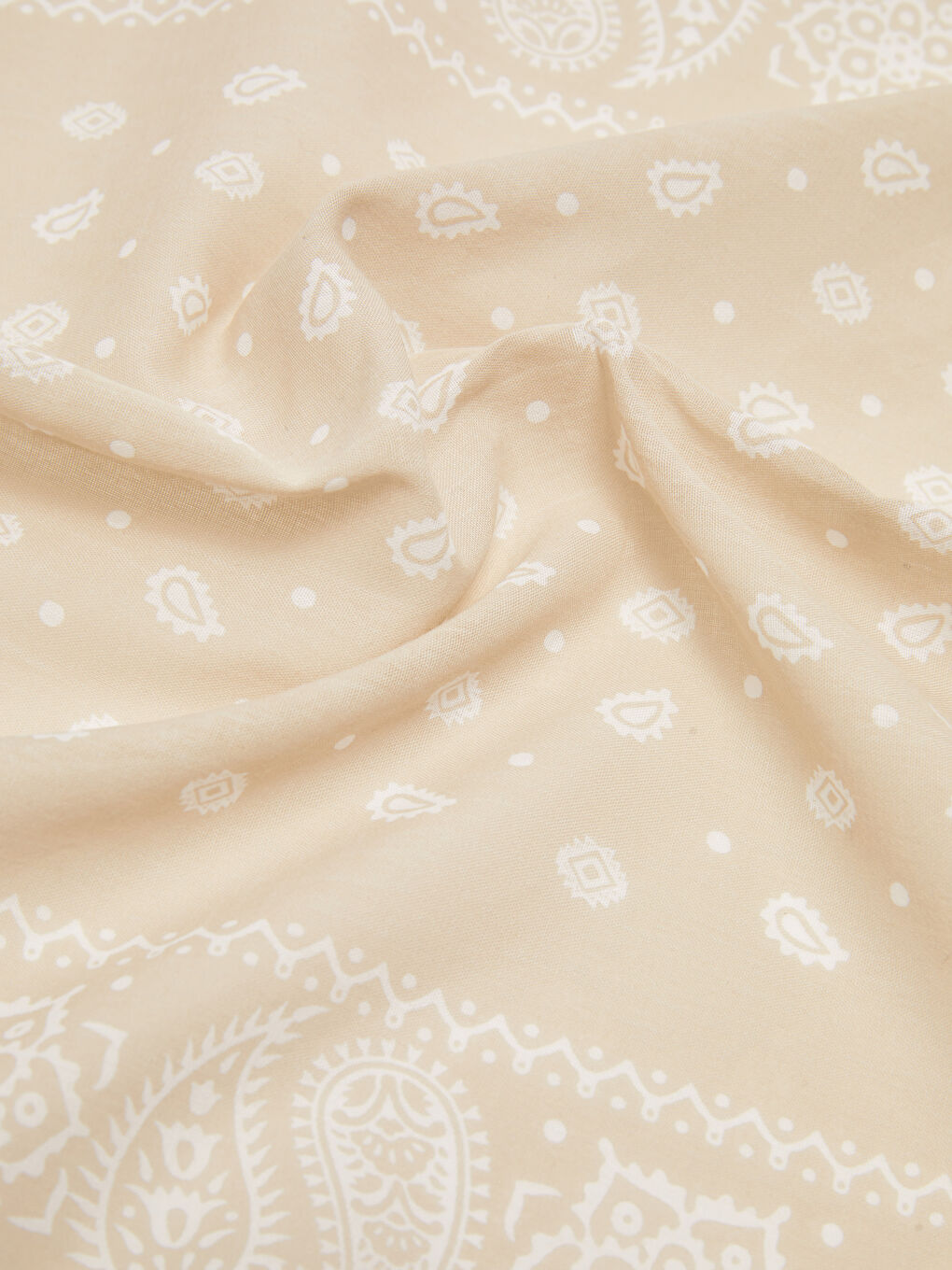 Mavi Baskılı Kadın Pamuklu Bandana 2'li-8