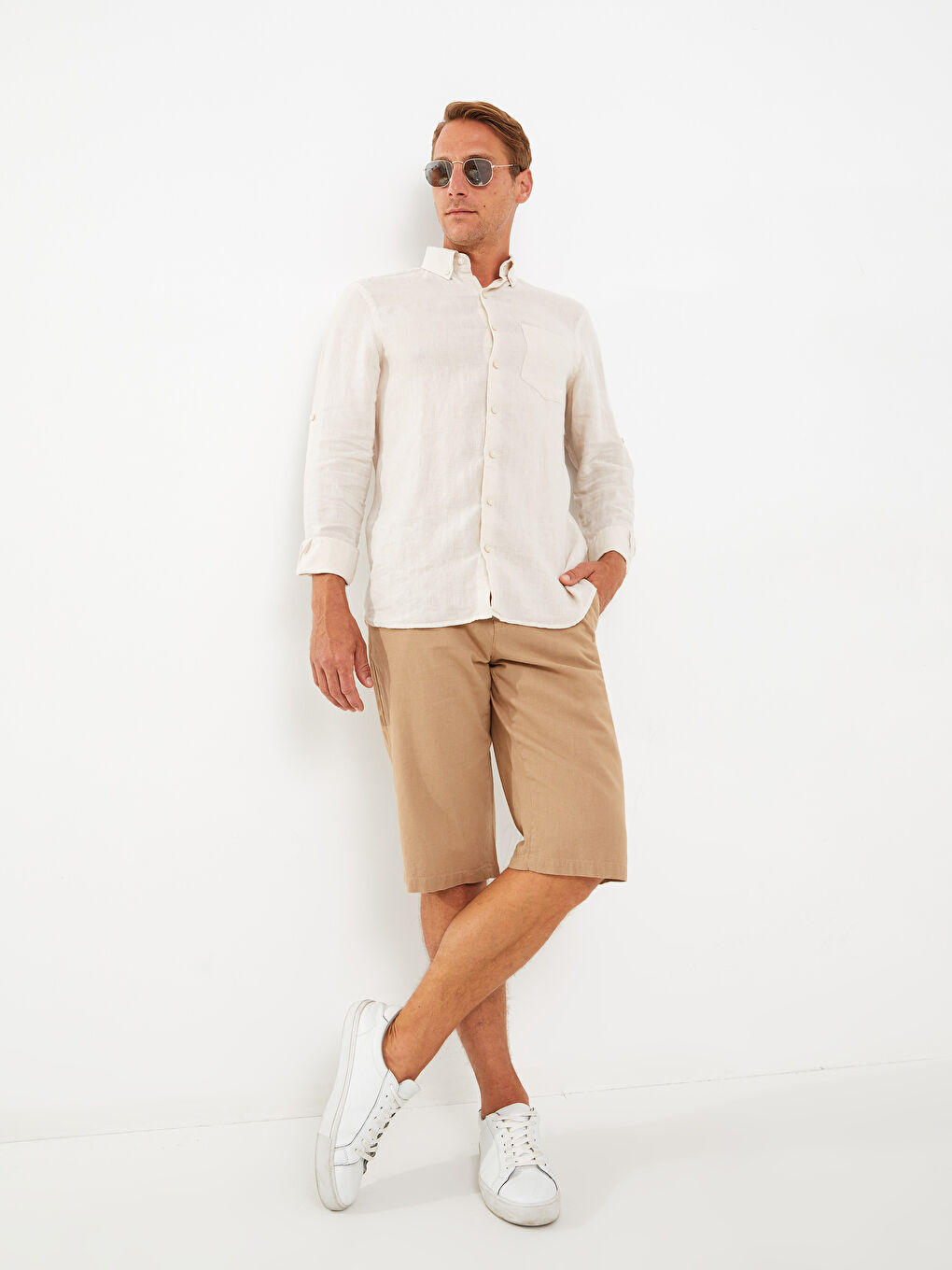 LCWAIKIKI Classic Weite Passform Shorts für Herren -S2DQ31Z8-Q86