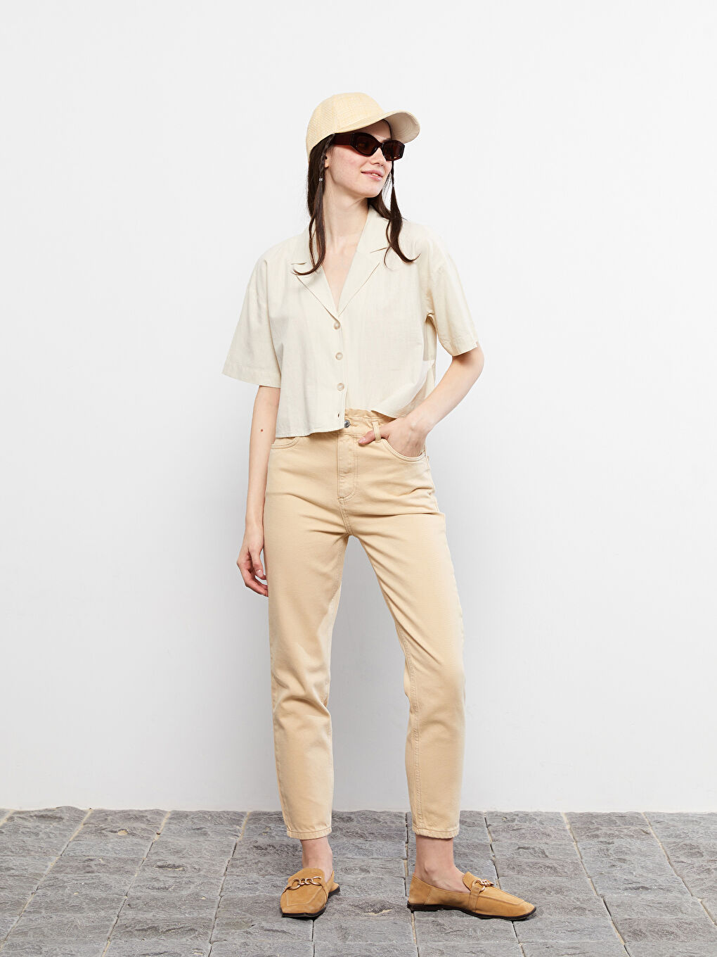 Standard Fit Pocket Detailed Women's Jeans-1