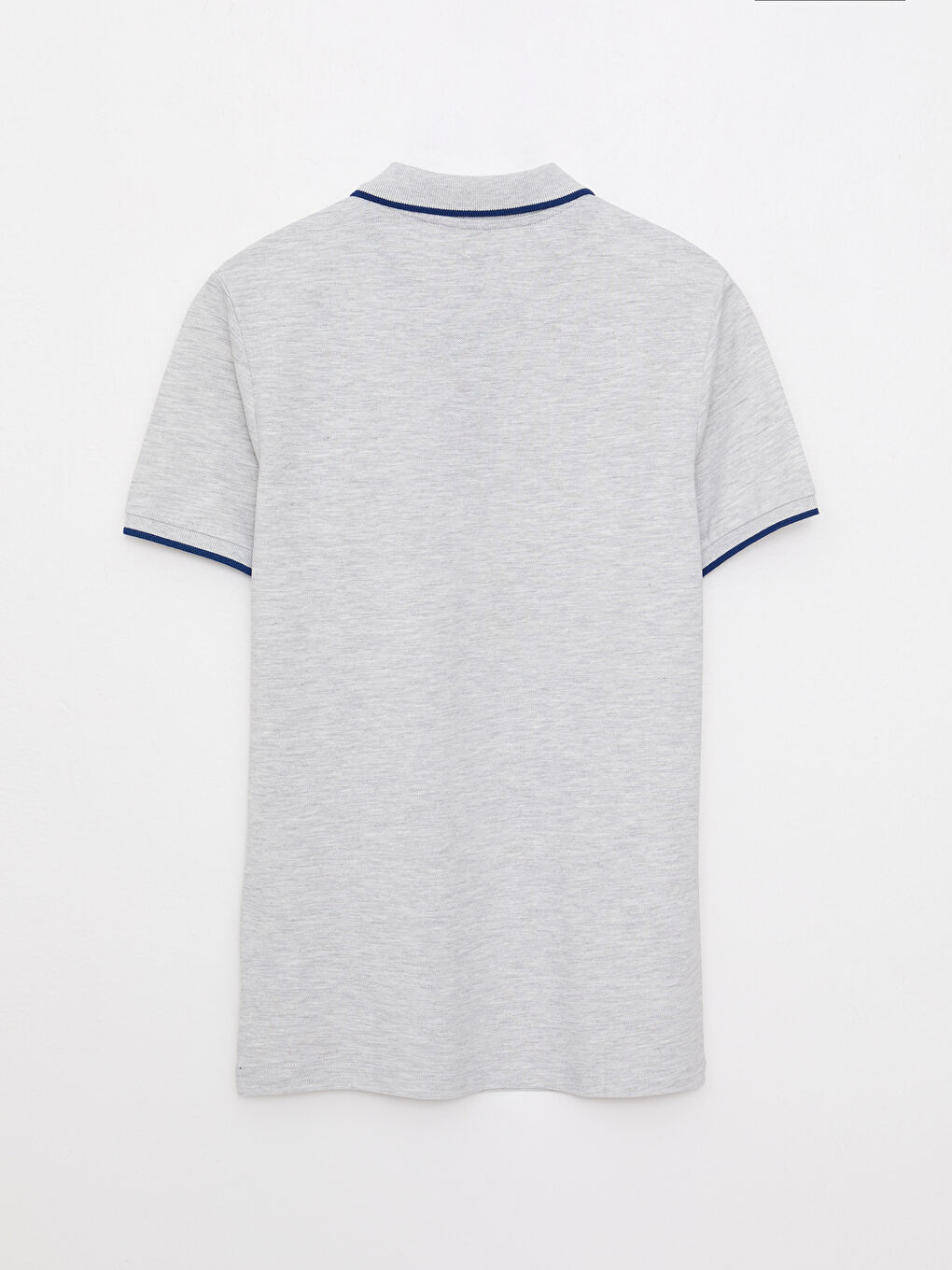 Ерлерге арналған поло жағалы қысқа жең пике футболка-6