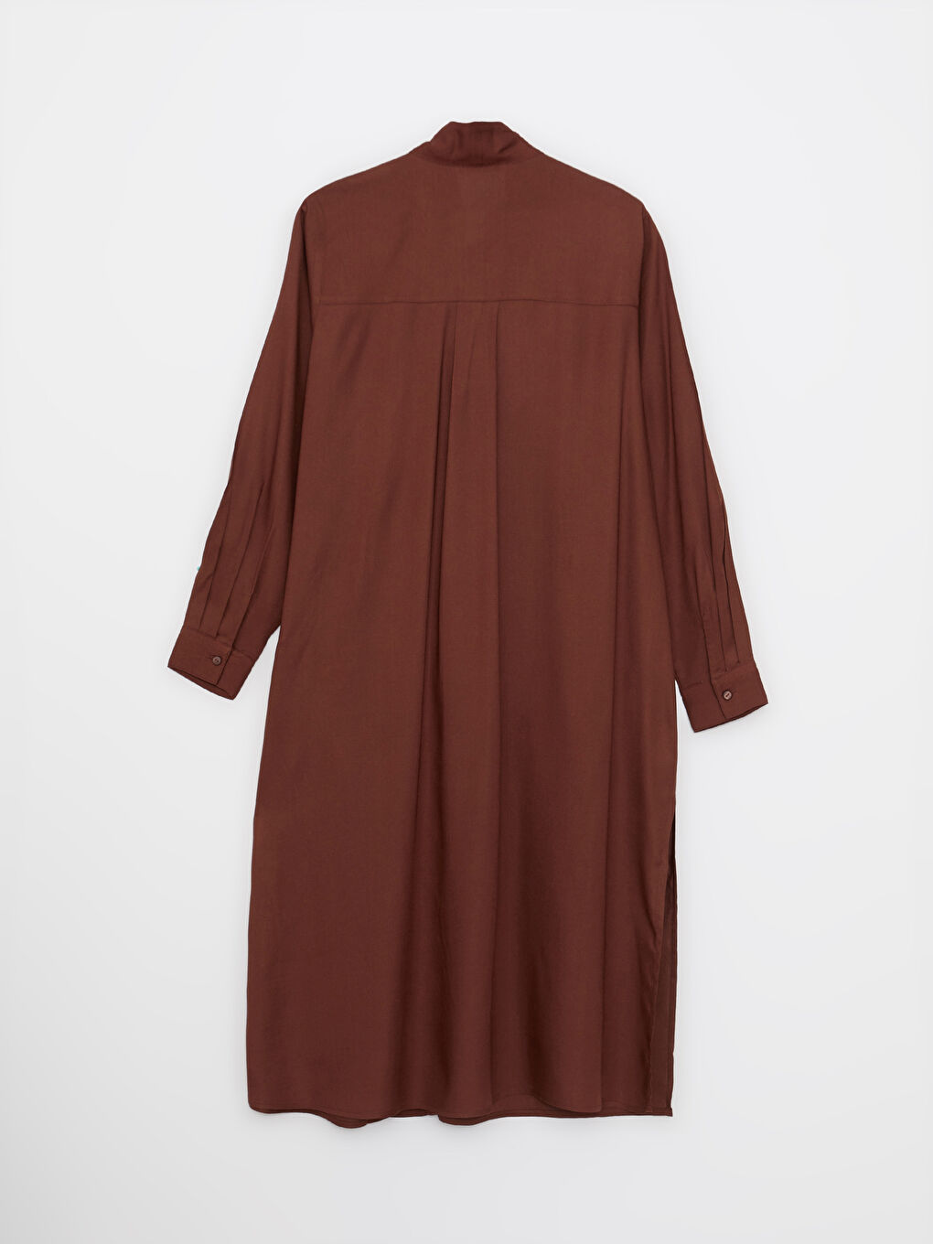 LCWAIKIKI Classic Schleifenkragen Gerade Langarm Viskose Tunika für Damen -S2DQ58Z8-HHN