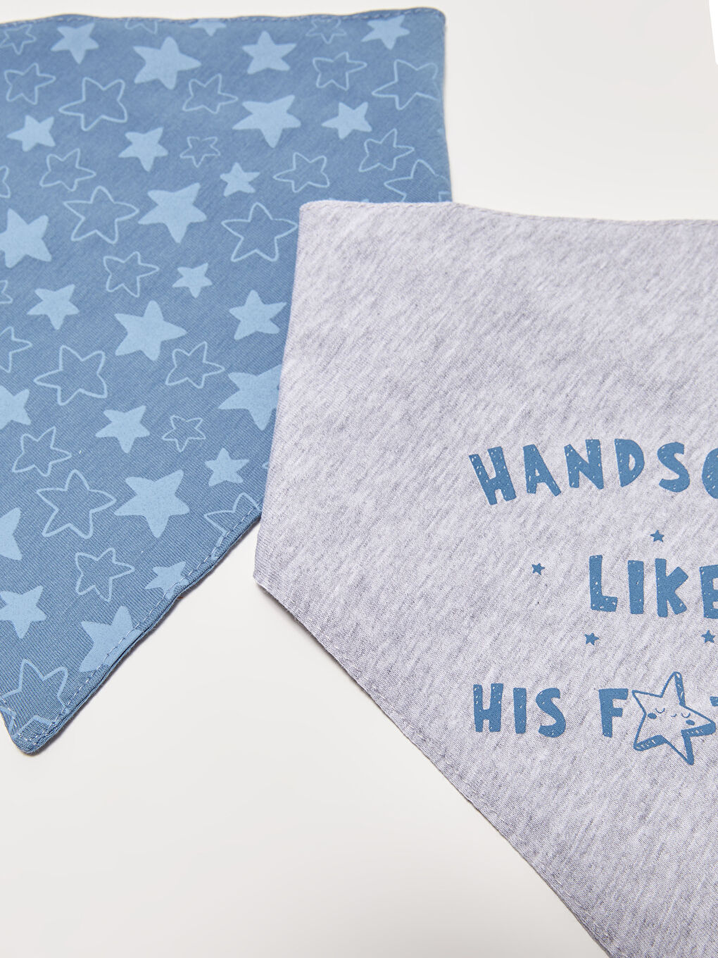 Printed Baby Boys' Bib 2 Pack-2