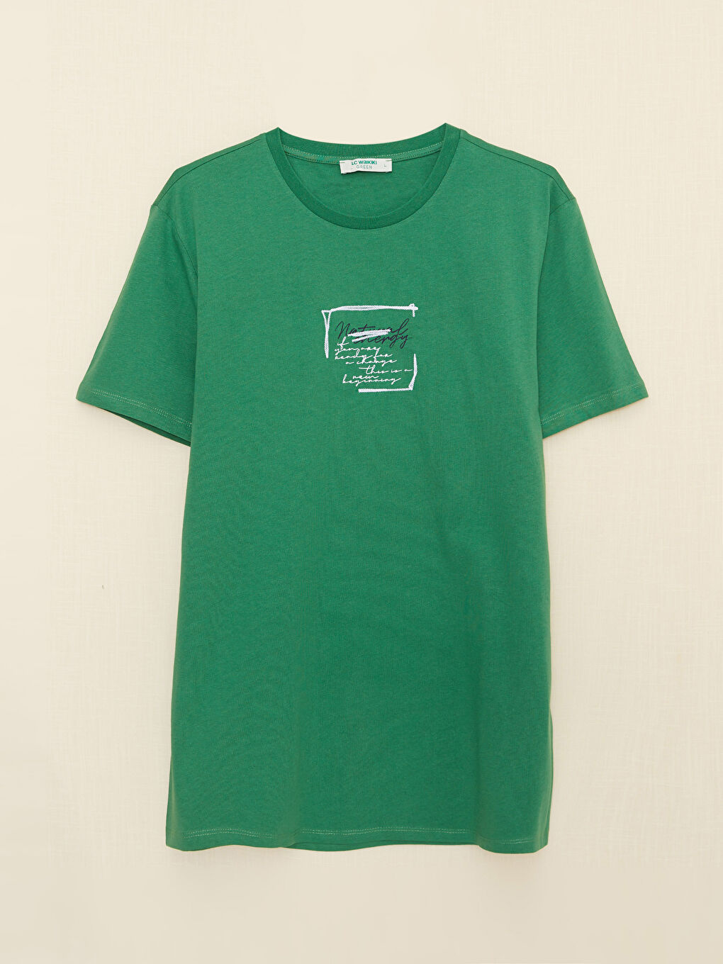 Футболка Мужская с Круглым Вырезом, Коротким Рукавом, С Принтом, Из Гребенного Хлопка-5