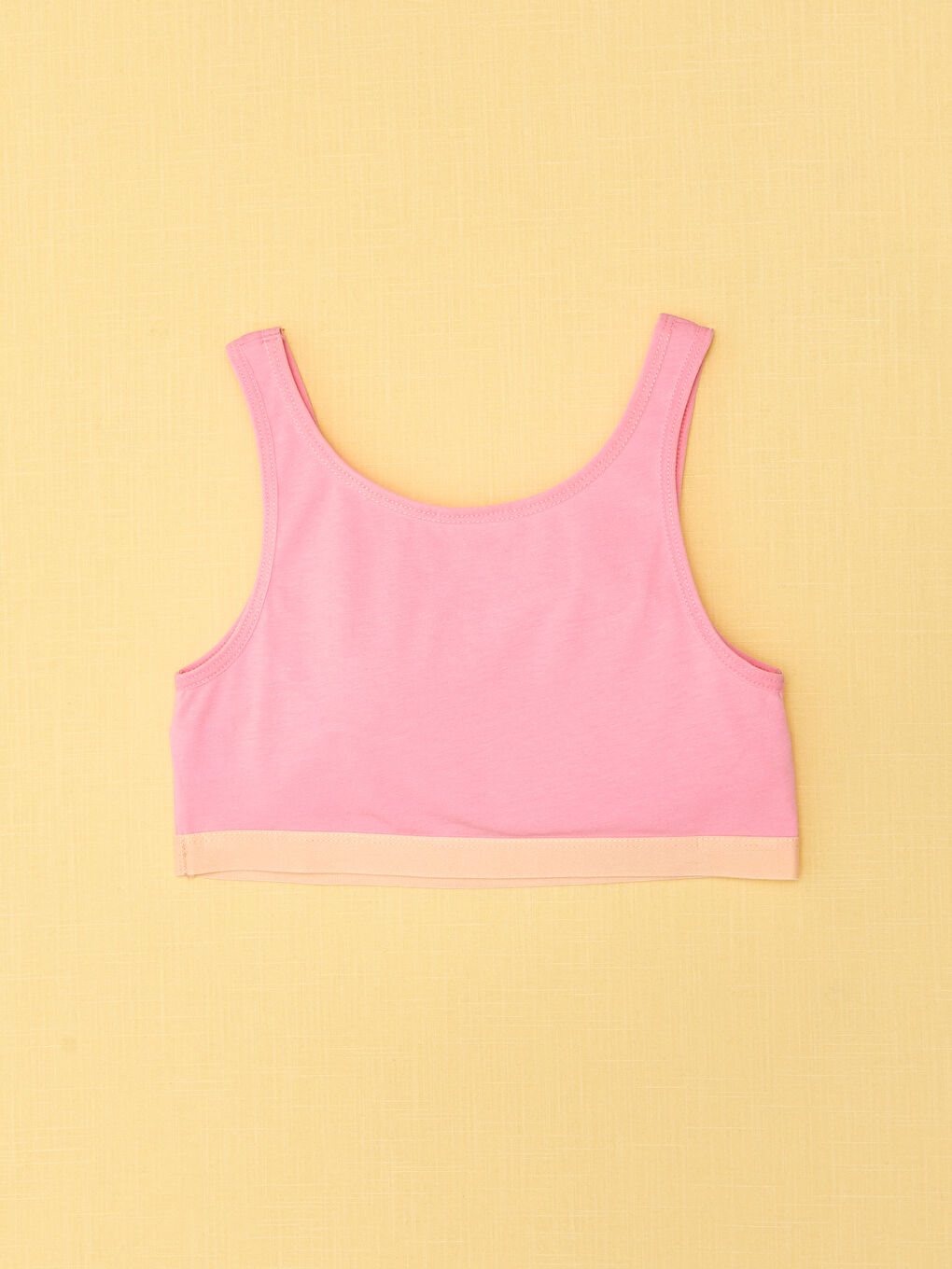 LCW Kids Pembe Basic Kız Çocuk Büstiyer - 1