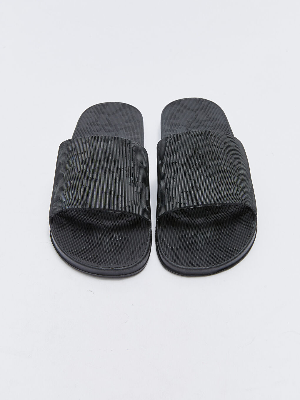 Pantoufles pour Hommes à Bande Unique Motif Camouflage-2