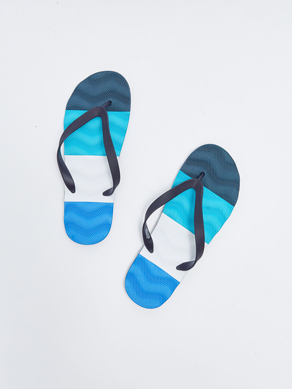LCW STEPS Color Block Flip-Flops Men's Beach Slippers -S2DR63Z8-CYK