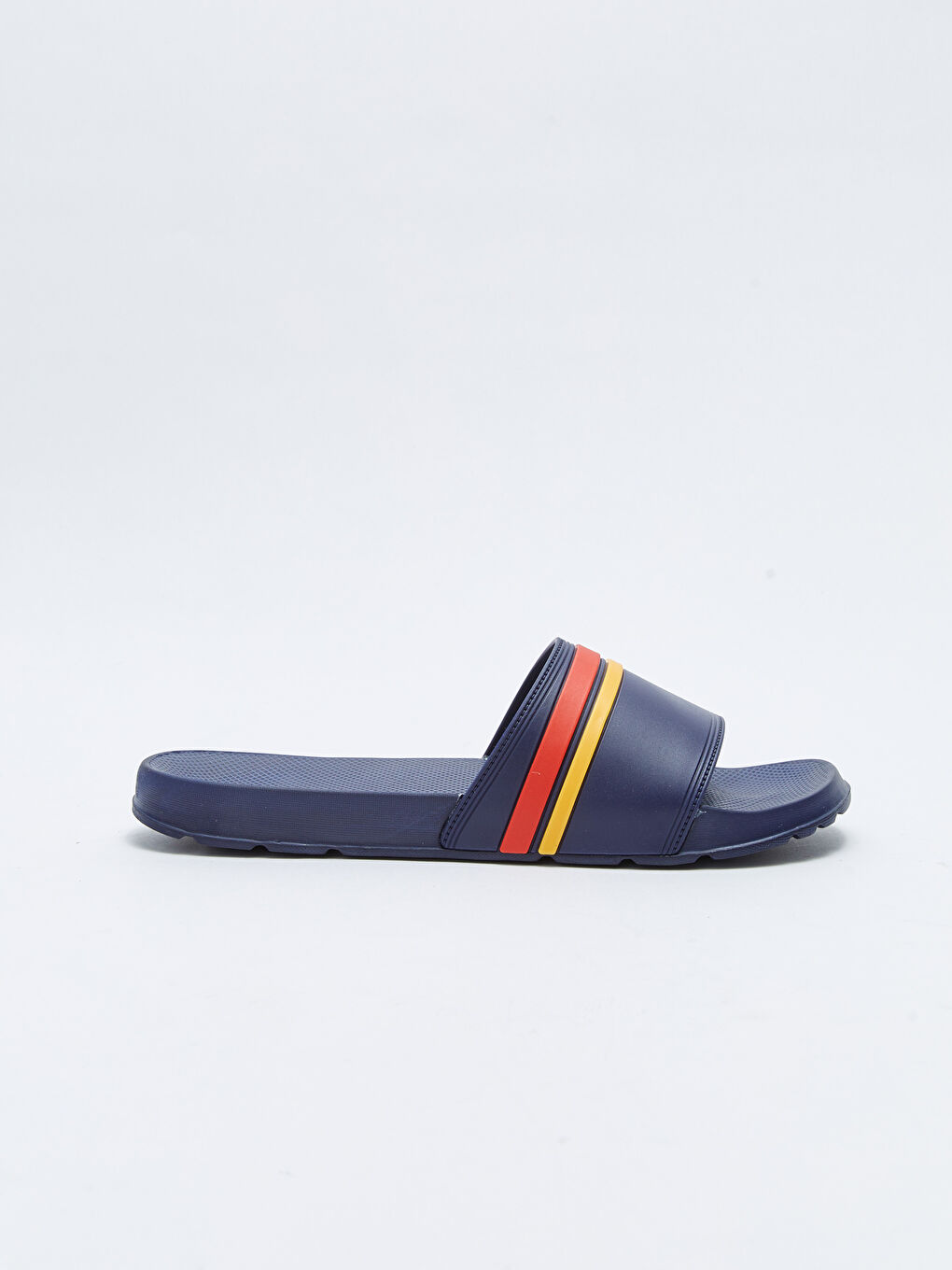 Color Block Single Band Men's Slippers-1