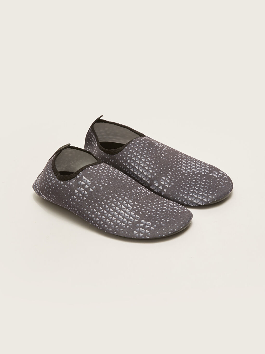 Siyah Baskılı Erkek Deniz Ayakkabısı