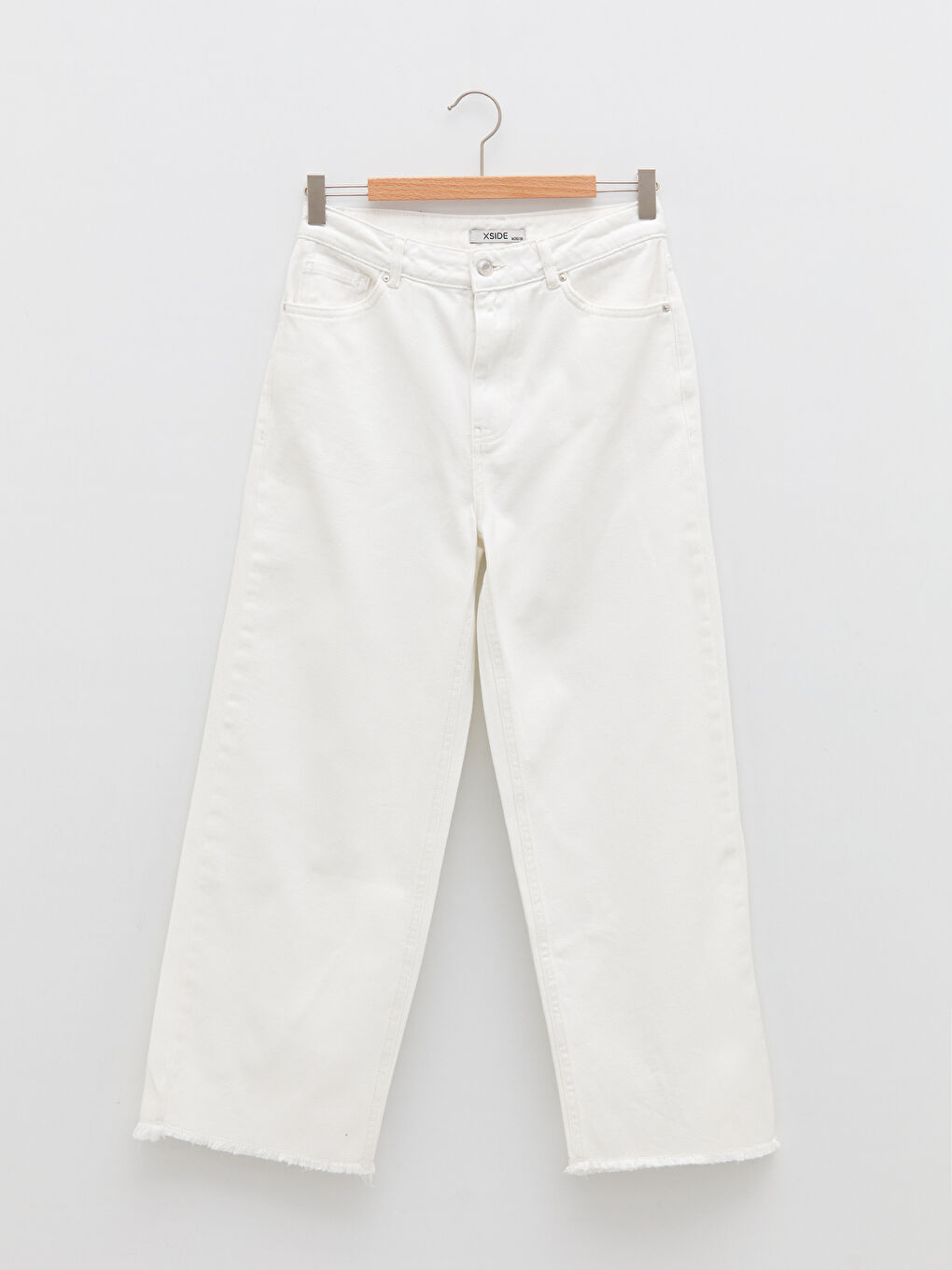 Blugi de Damă Confortabili Croi Drept cu Buzunare Detaliate-5