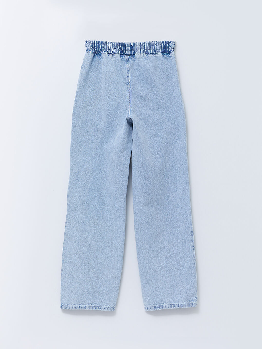 Wideleg Patterned Pocket Detailed Jeans for Women-6