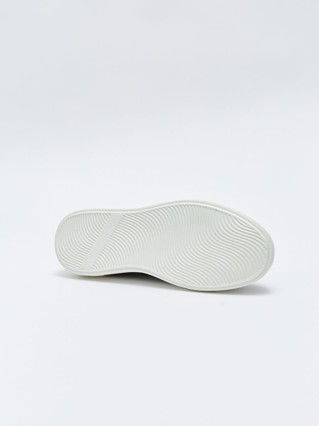 Siyah Kendinden Desenli Bağcıklı Erkek Spor Ayakkabı-4