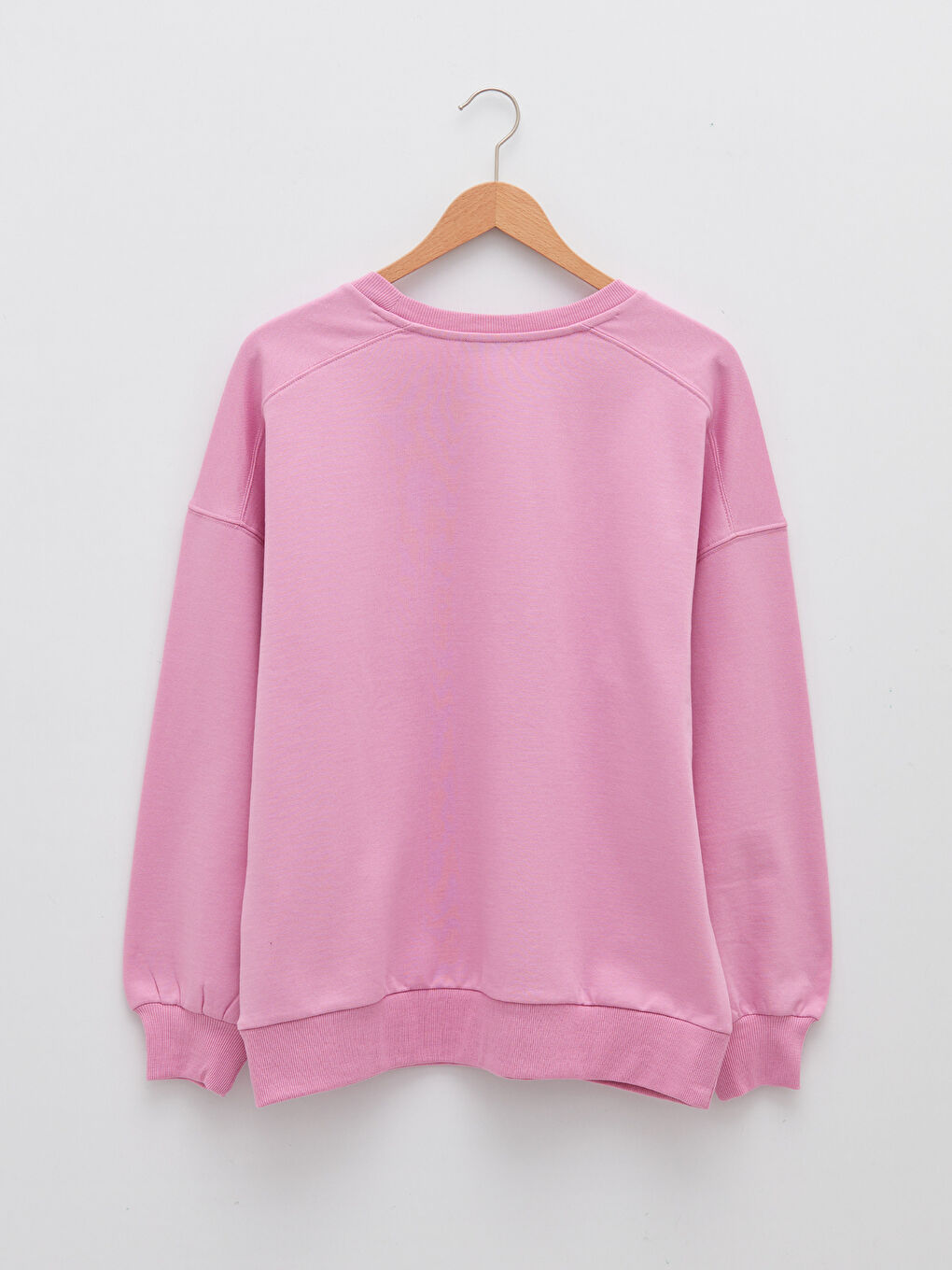 LCW Vision Crew Neck Text Printed Long Sleeve Women's Sweatshirt -S2DT25Z8-FHJ