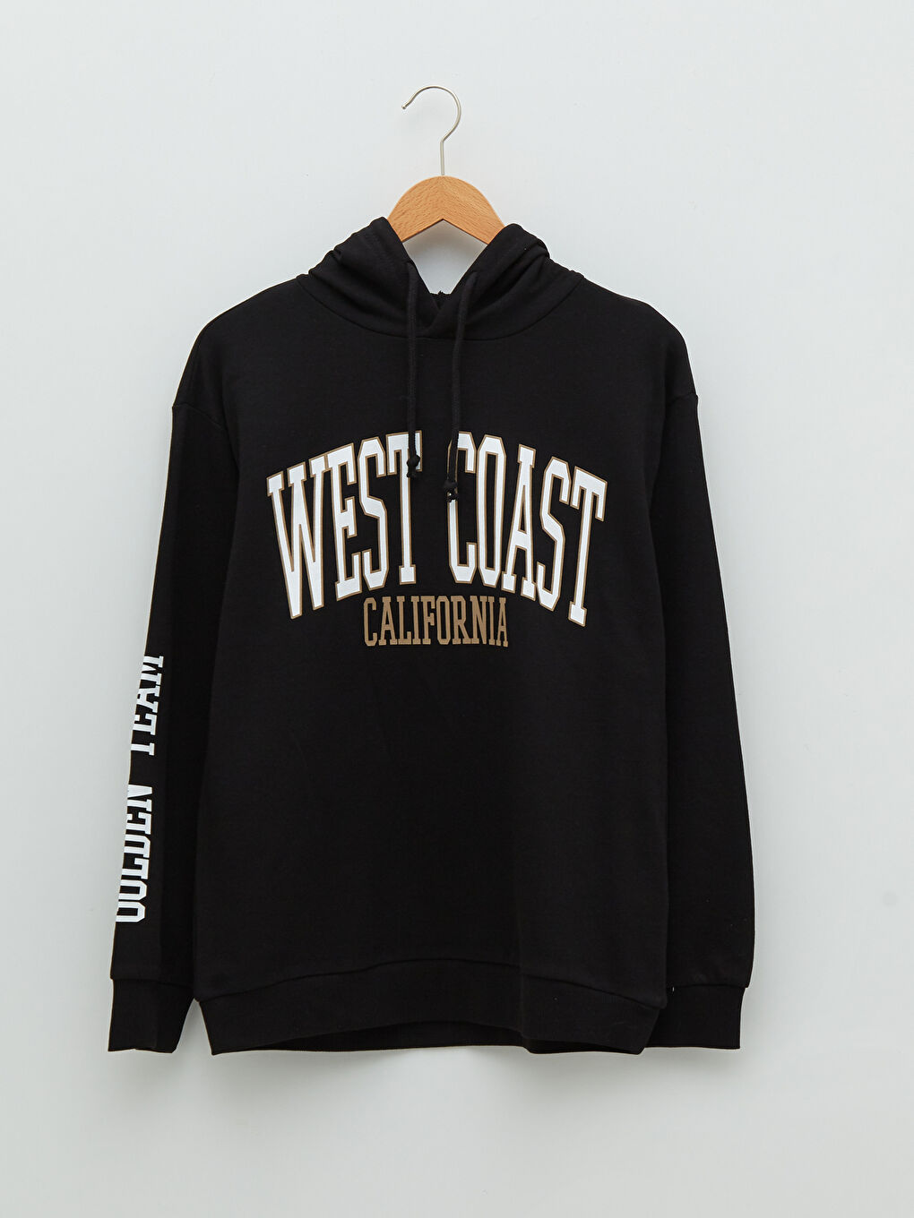 Printed Long Sleeve Women's Hoodie-6