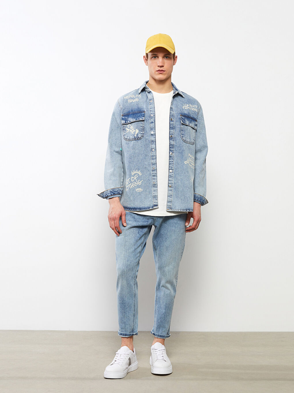 LCW Jeans Jakna od teksasa standardnog kroja za muškarce -S2DT46Z8-311