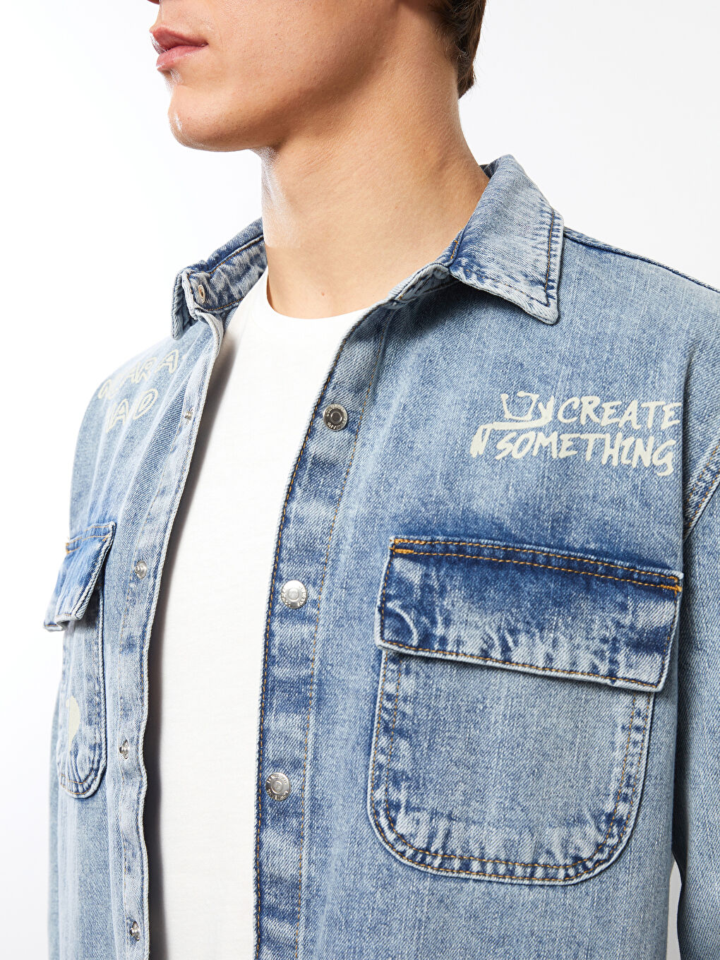 LCW Jeans Jakna od teksasa standardnog kroja za muškarce -S2DT46Z8-311