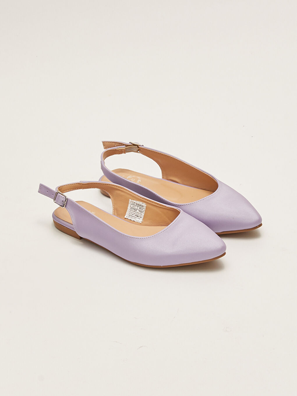 Ballerines pour Femmes à Bout Pointu avec Détail de Boucle