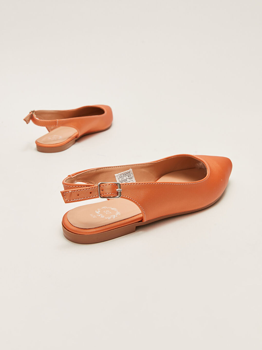 Balerini cu Vârf Ascuțit și Detalii cu Cataramă pentru Femei-3