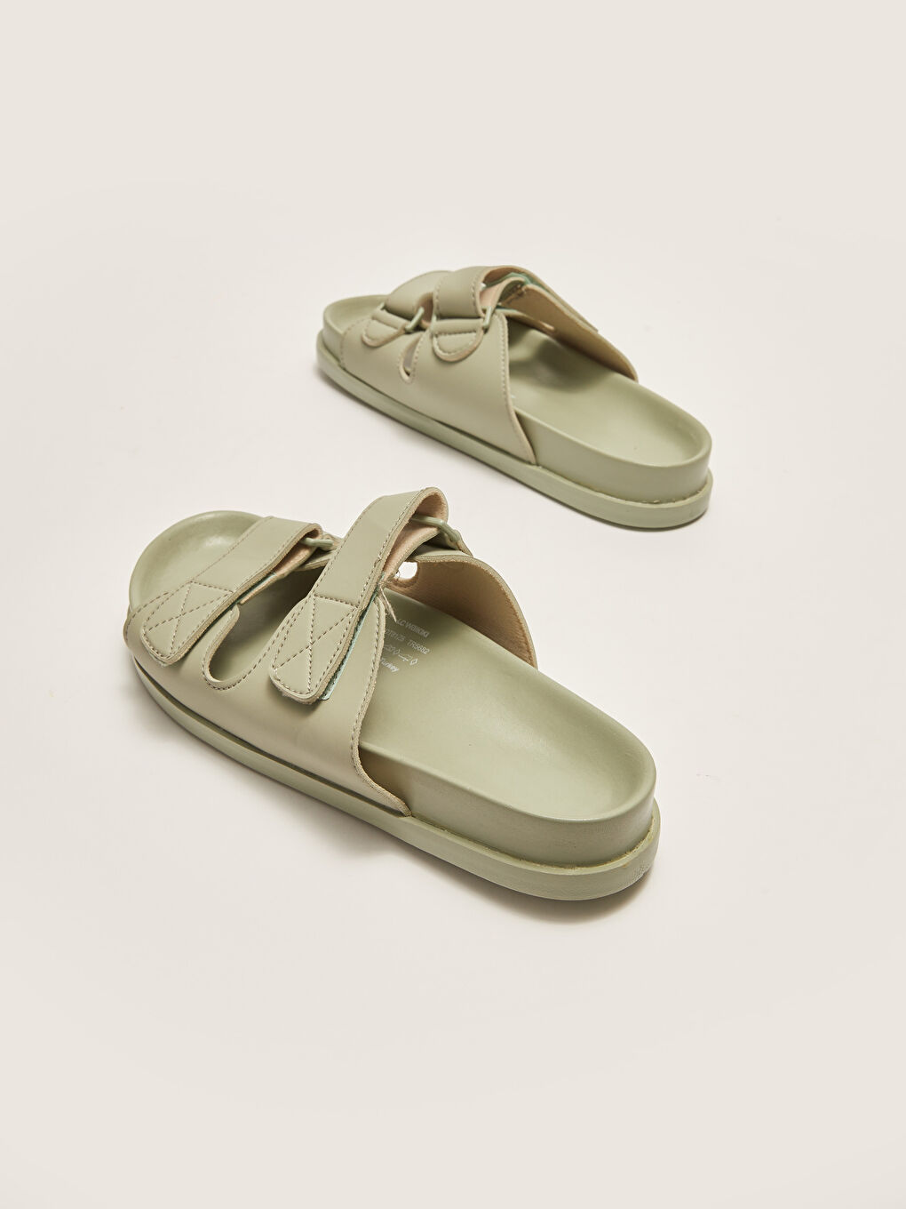 LC Waikiki Double Strap Velcro Women's Slipper -S2DT81Z8-RSU