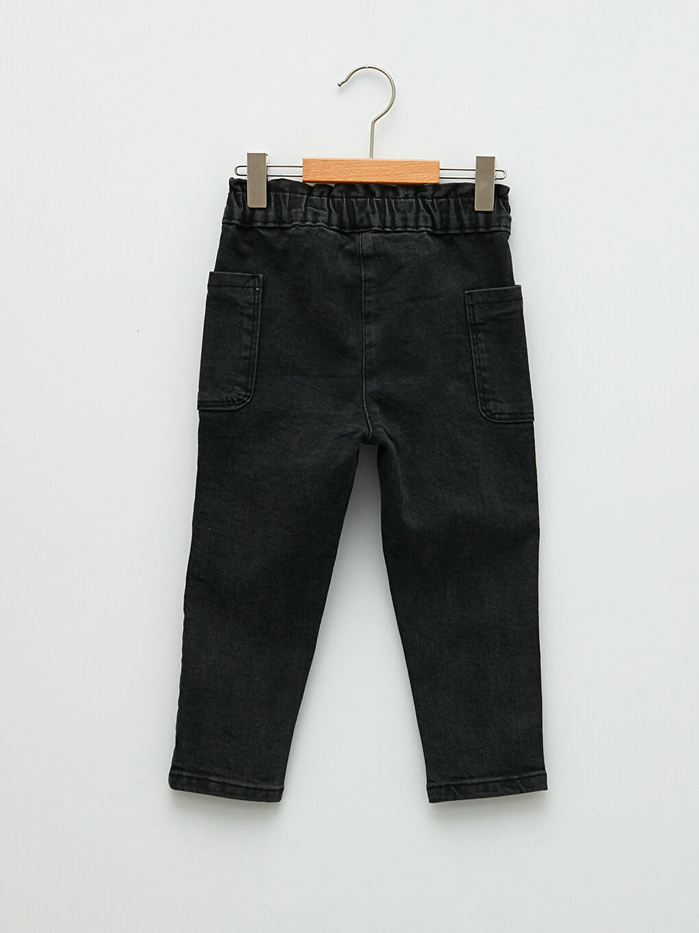 LCW baby Paperbag Elastic Waist Baby Girl Trousers -S2DU38Z1-GRD