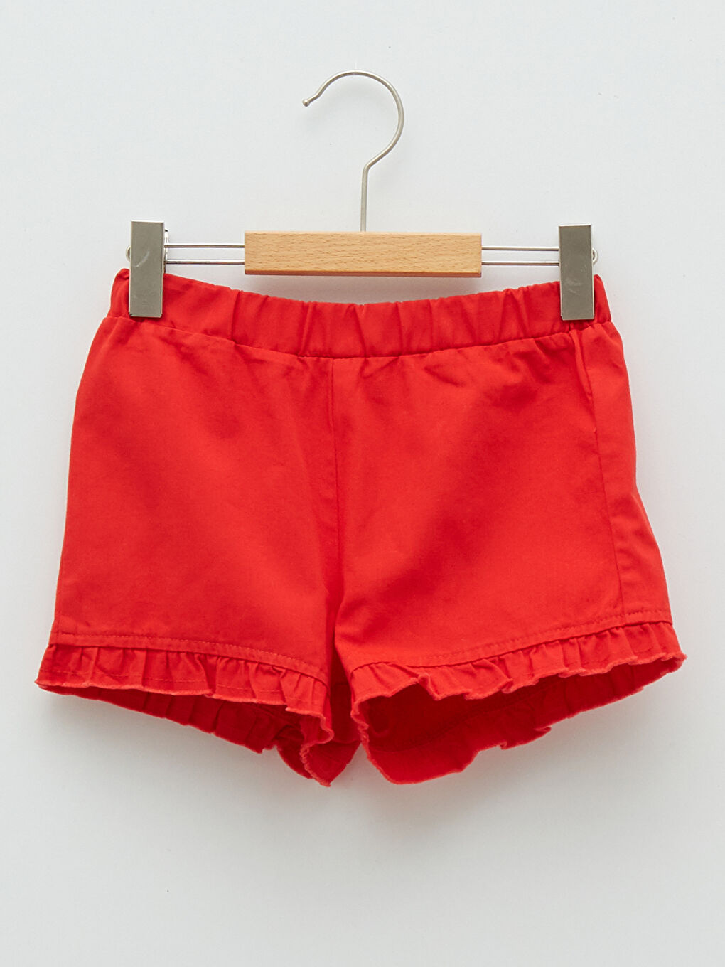 Elastic Waist Basic Baby Girls' Shorts