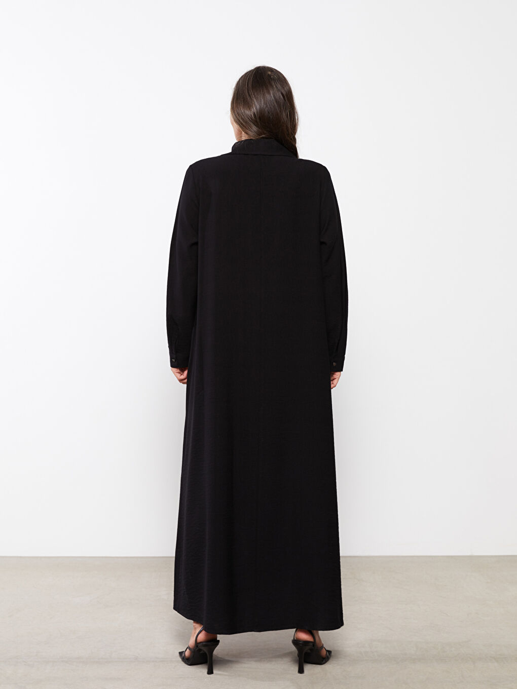 عەبایەی یەخەی کراس بۆ ژنان-4