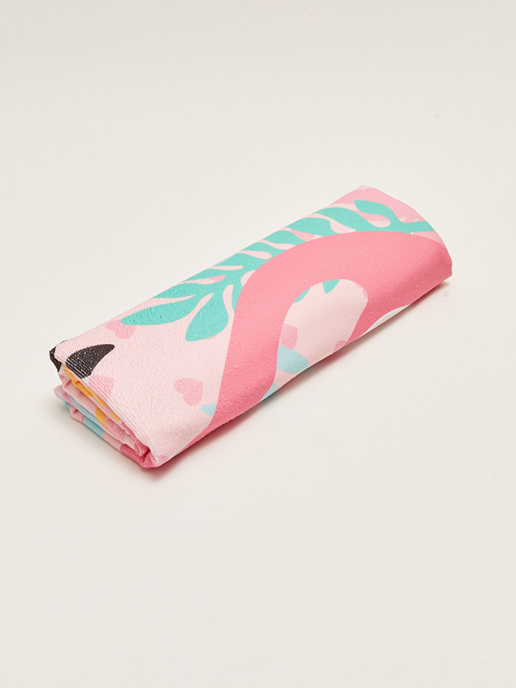 منشفة شاطئ مخمل مطبوع للبنات