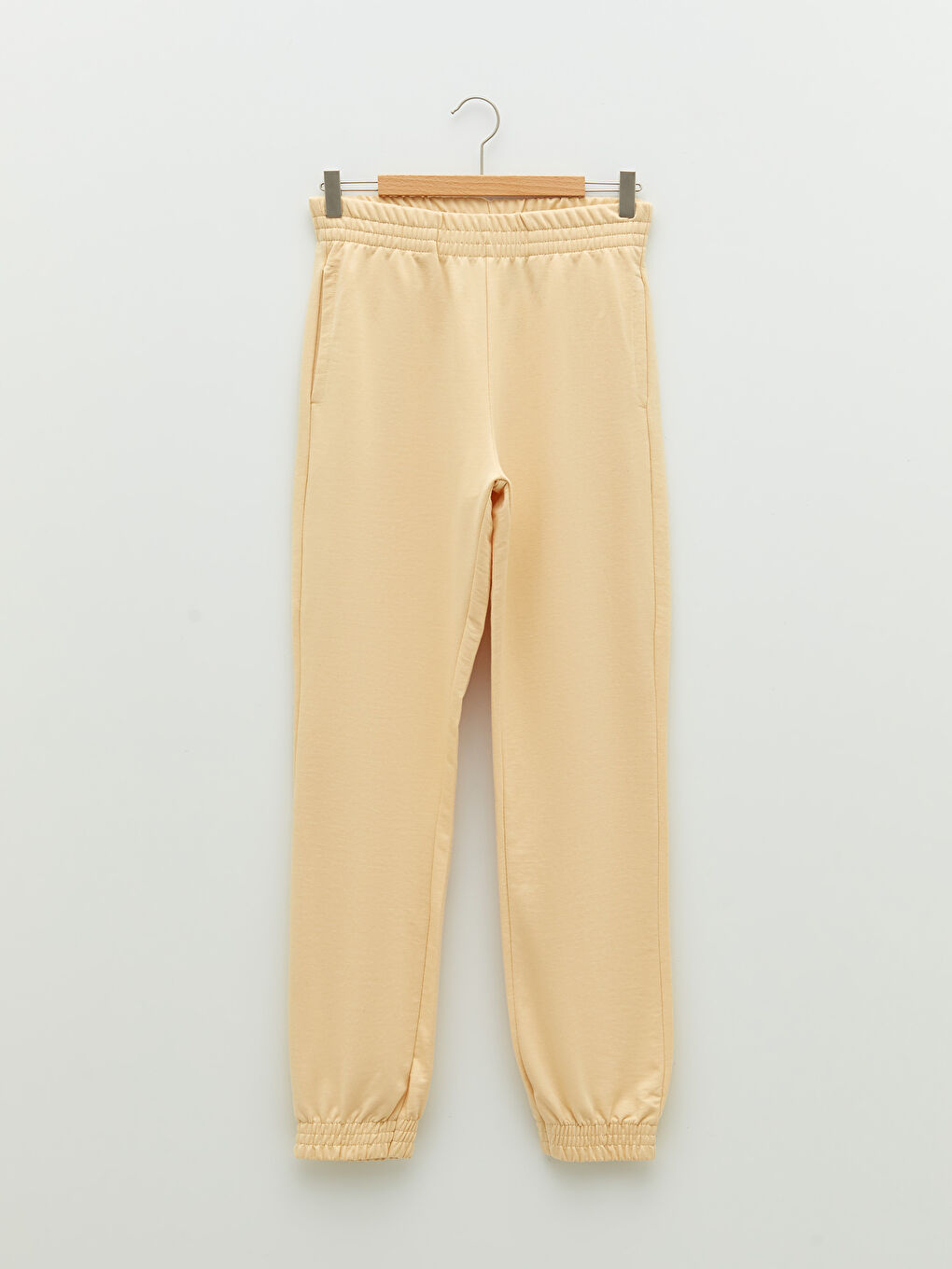 LCW Vision Elastic Waist Regular Pocket Detailed Women's Jogger Sweatpants -S2DY39Z8-G4Z