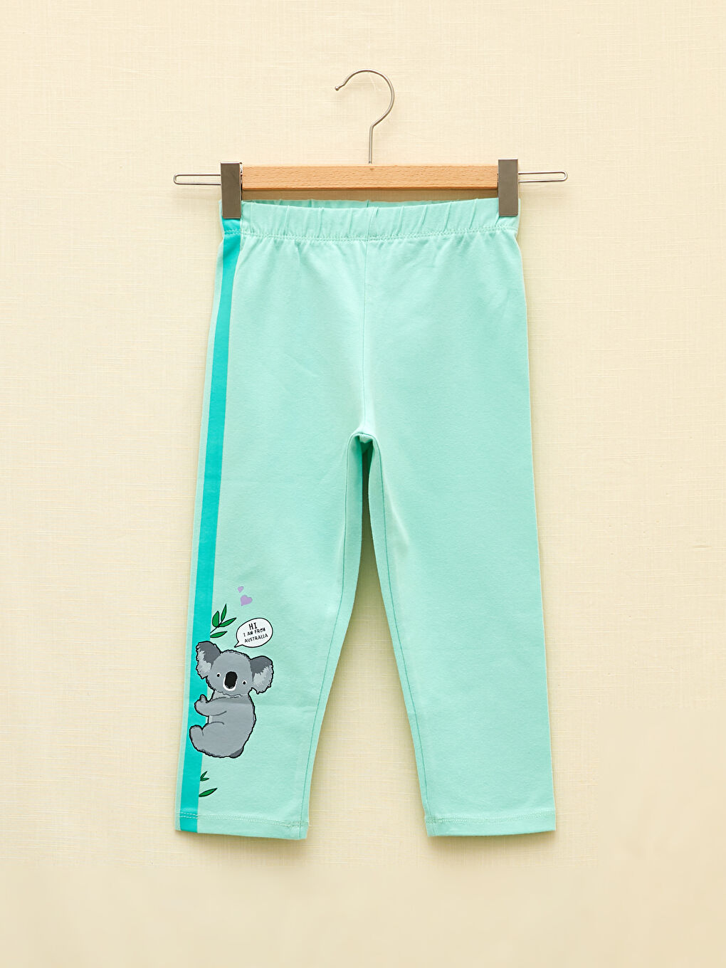 LCW Kids Elastic Waist Printed Cotton Girls Tights -S2DY46Z4-FZB