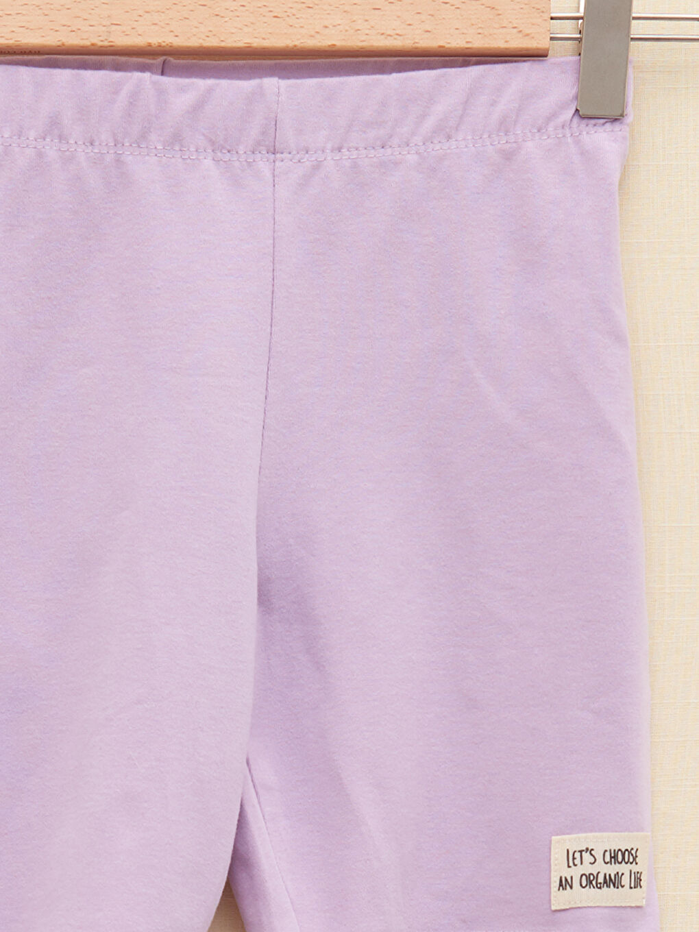 LCW Kids Elastic Waist Basic Cotton Girl Tights -S2DY49Z4-G3W