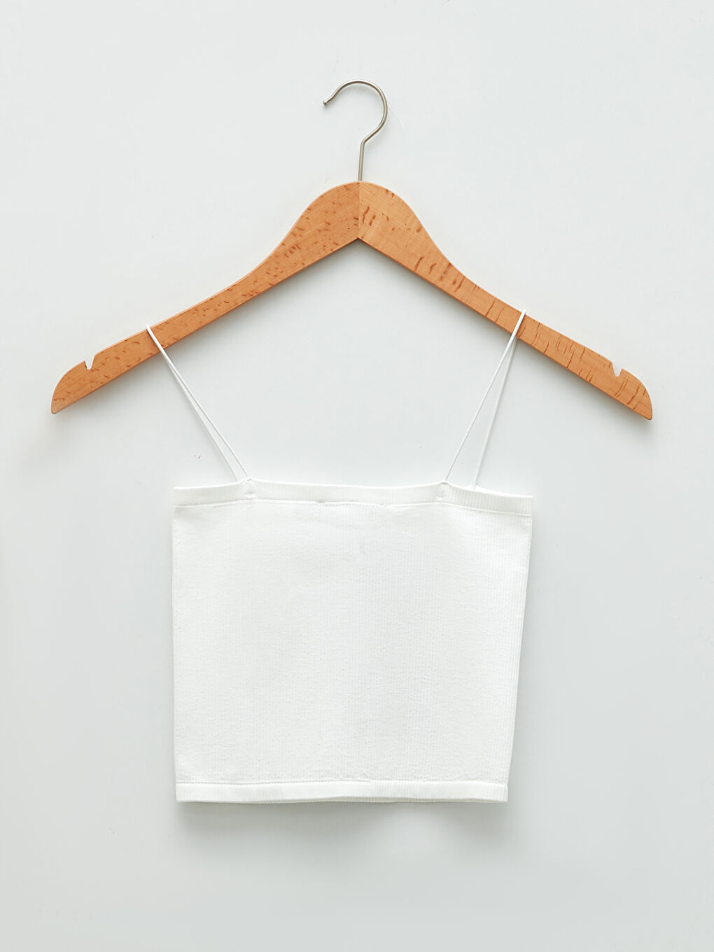 XSIDE Square Collar Plain Strappy Women's Crop Top -S2DY65Z8-KE8