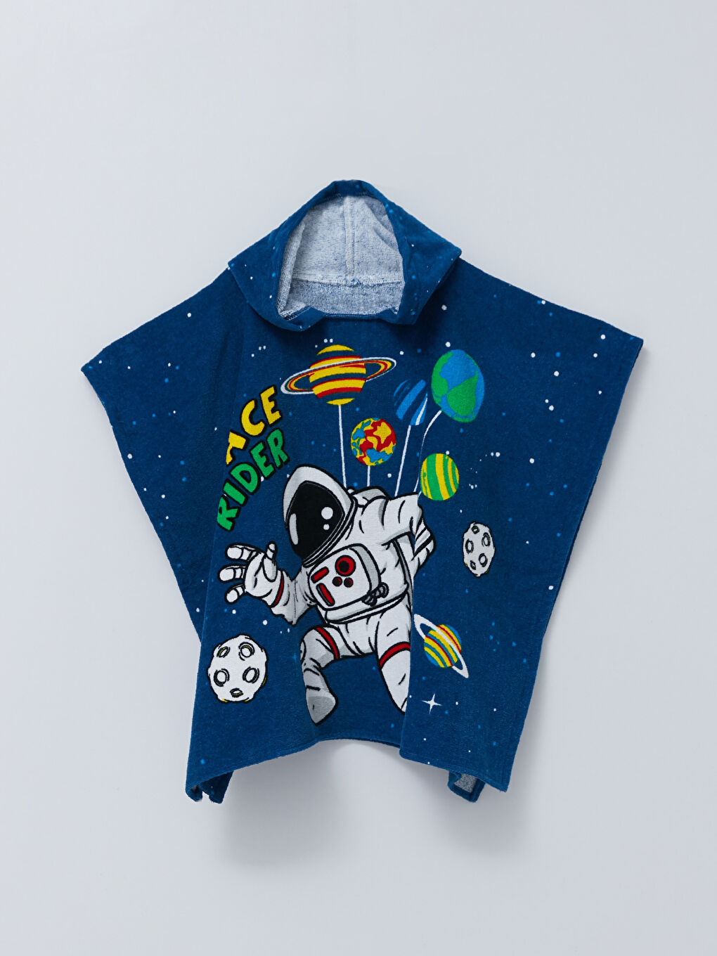 LCW ACCESSORIES Cotton Printed Boys Poncho Beach Towel -S2DY66Z4-HQ6