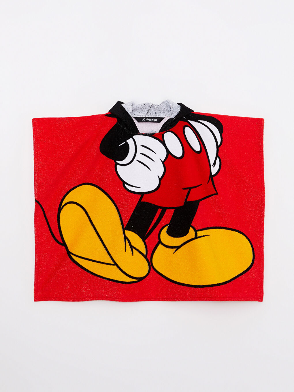 Mickey Mouse Licensed Boy's Hooded Beach Towel