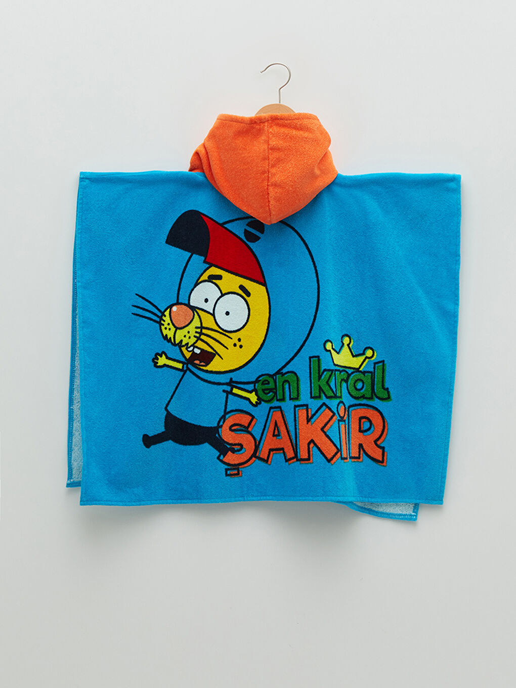 King Şakir Licensed Boy Beach Towel 72x125 Cm-1