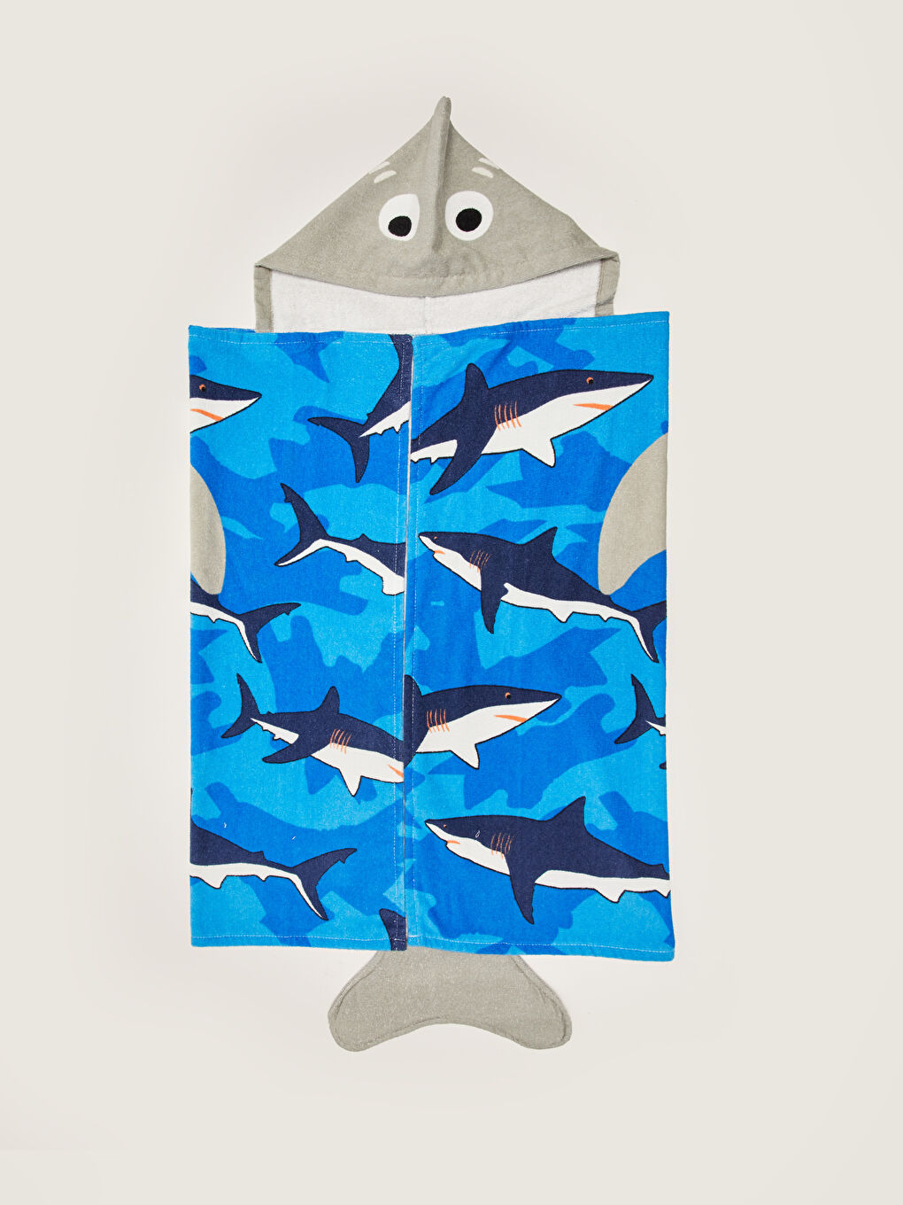 LCW ACCESSORIES Cotton Printed Boy Kaftan Beach Towel -S2DY90Z4-F9C