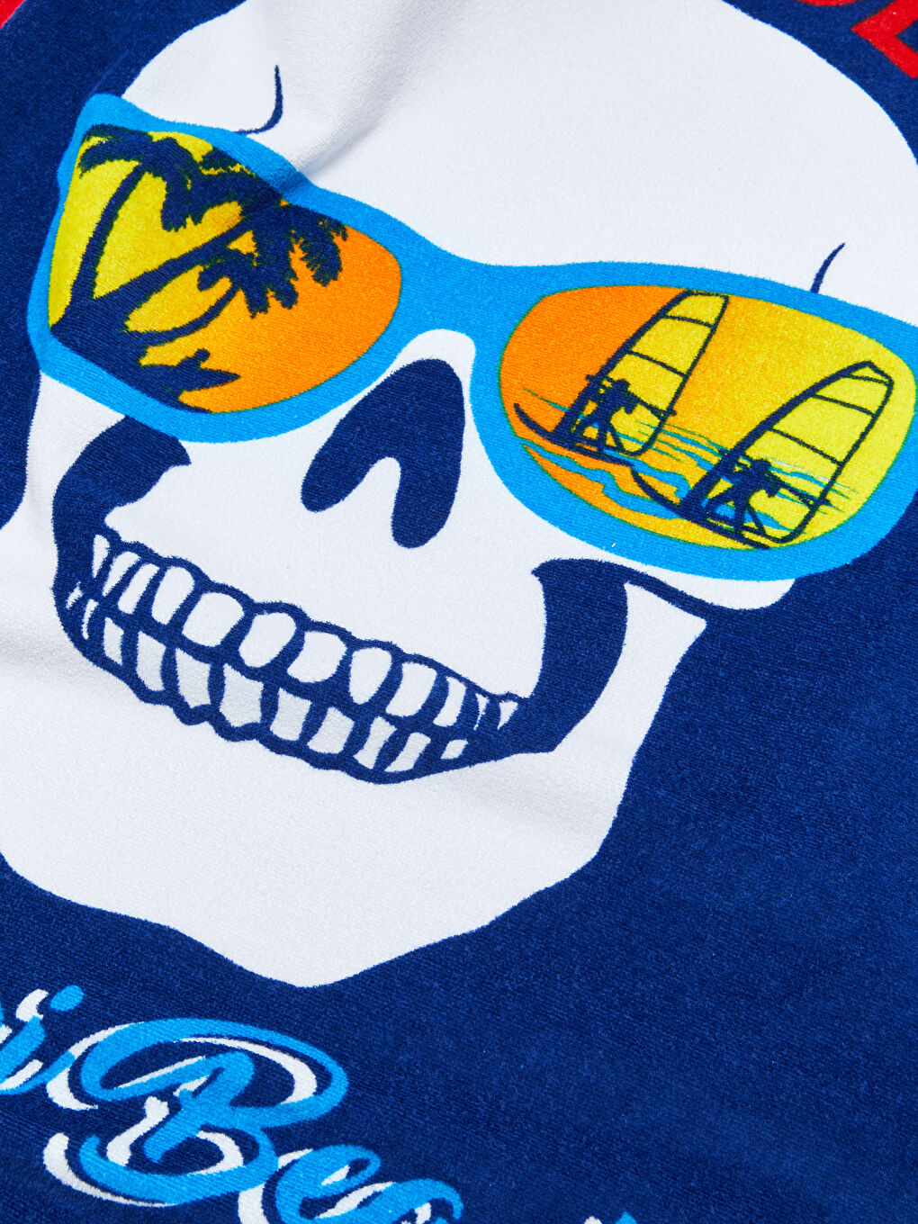 Karışık Baskılı Erkek Çocuk Plaj Havlusu-1