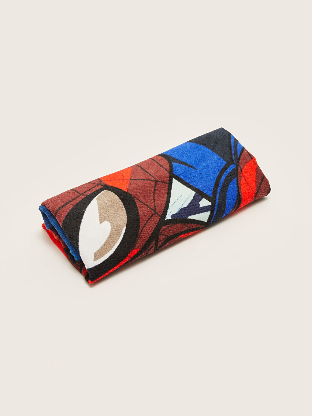 LCW ACCESSORIES Spiderman Licensed Boys Cotton Beach Towel -S2DY95Z4-LTQ