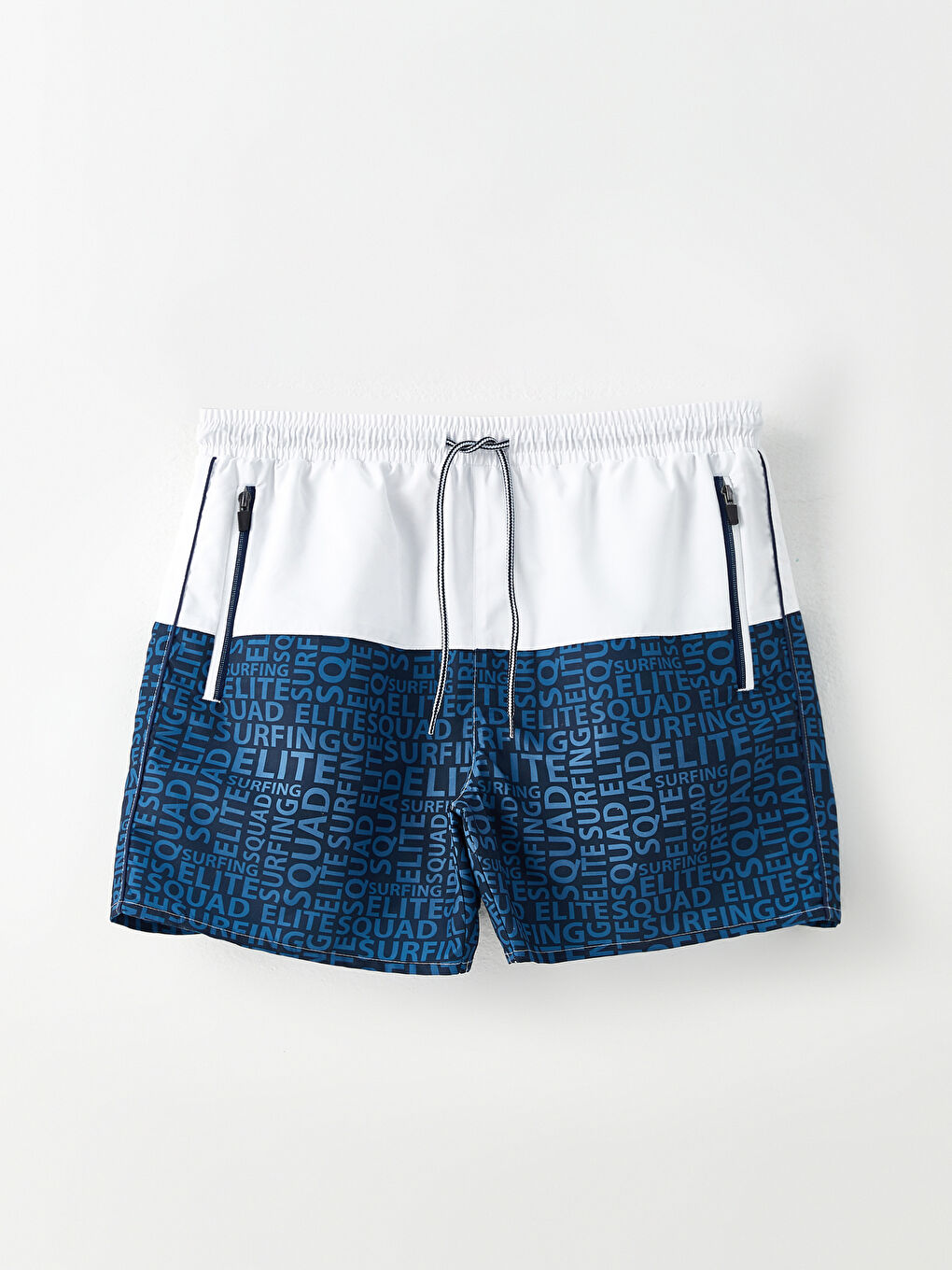 Men's Short Color-Blocked Swim Shorts -S2EA17Z8-LSJ