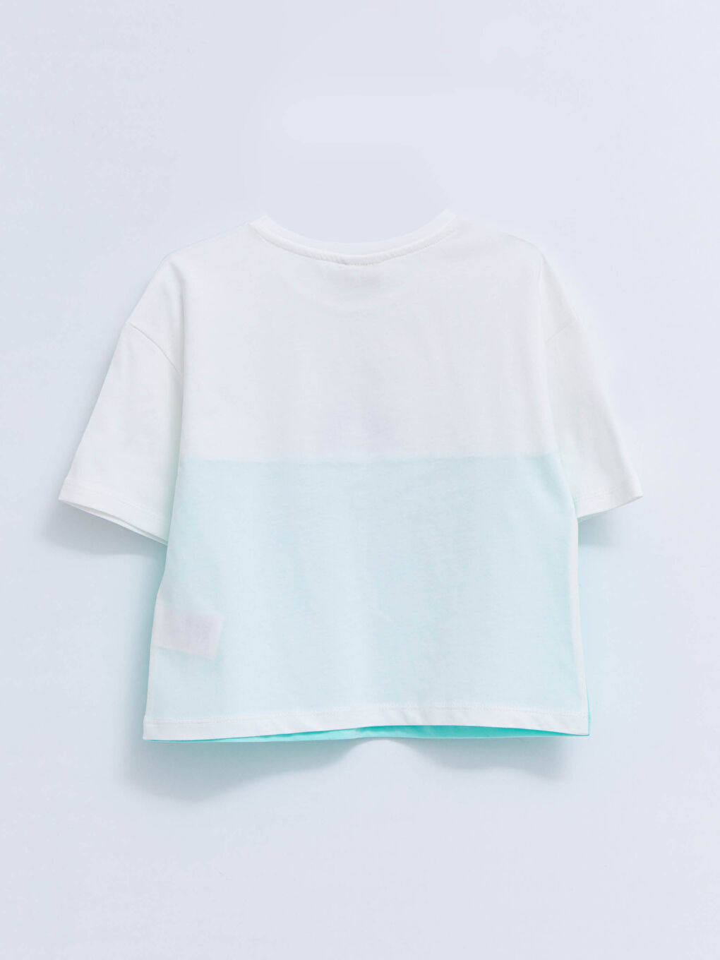 LCW Kids Rundhalsausschnitt Bedrucktes Kurzarm Baumwolle Mädchen T-Shirt -S2EA35Z4-FDU