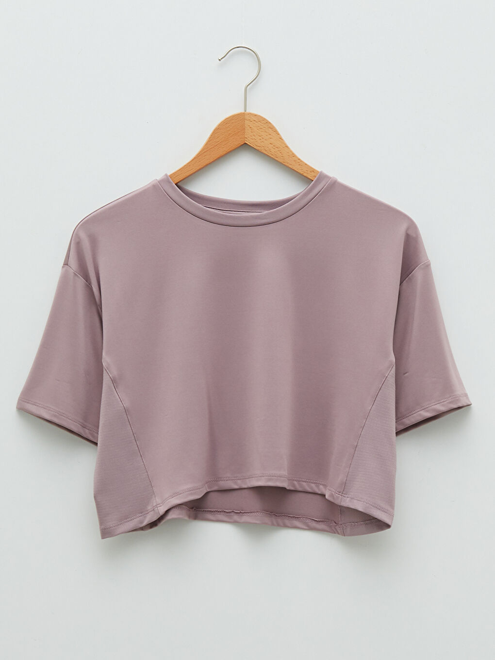XSIDE ACTIVE Bisiklet Yaka Baskılı Kısa Kollu Kadın Crop -S2EA70Z8-QUF