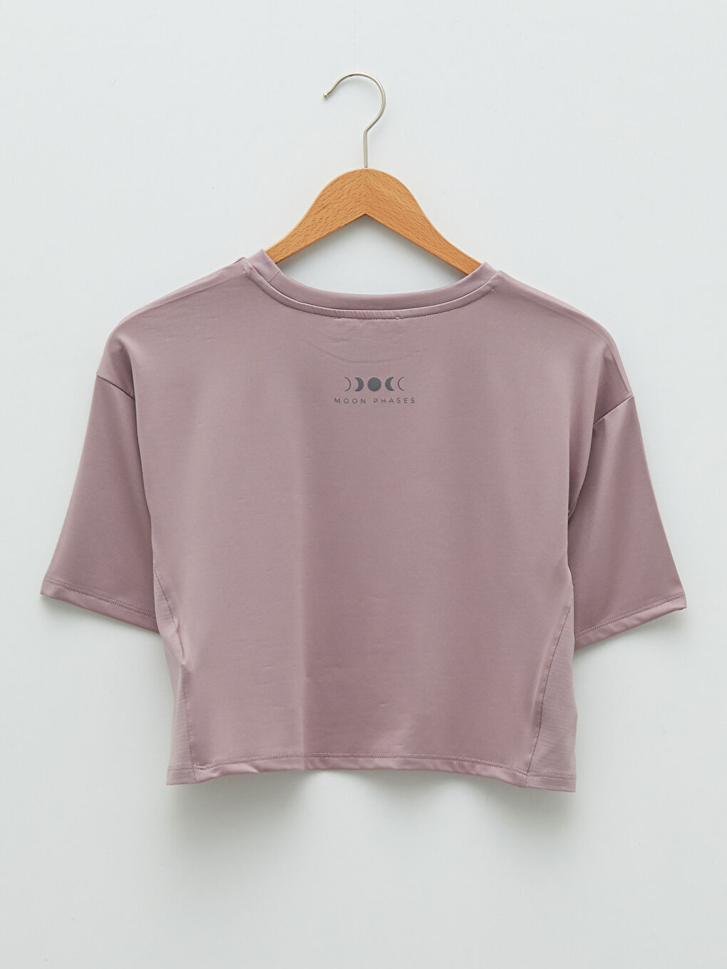 XSIDE ACTIVE Bisiklet Yaka Baskılı Kısa Kollu Kadın Crop -S2EA70Z8-QUF