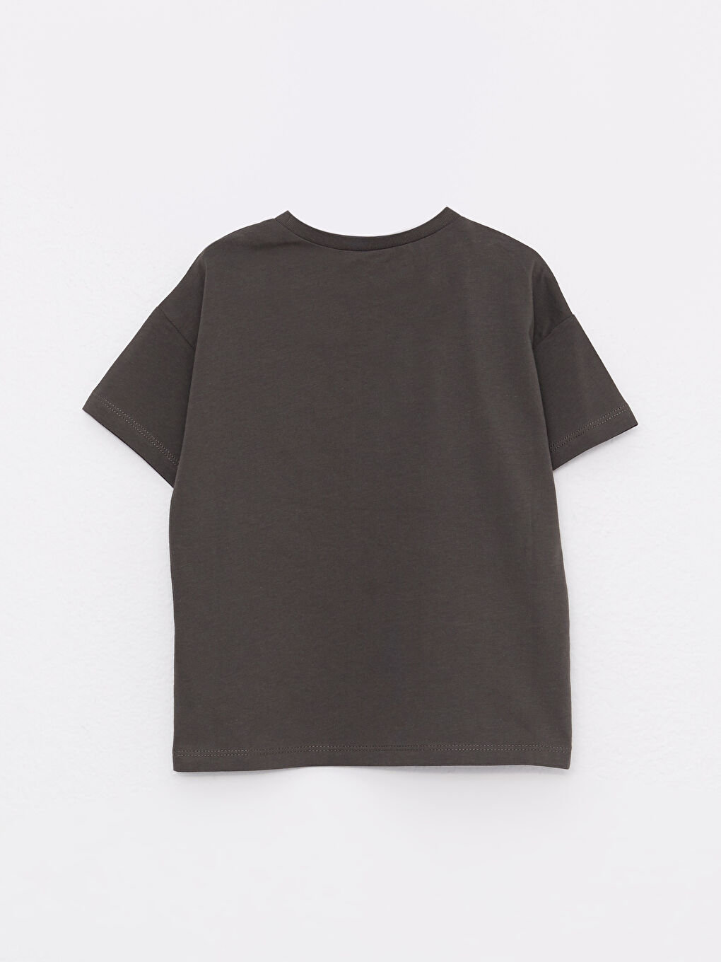 Crew Neck Short Sleeve Printed Cotton Baby Boy T-Shirt and Shorts 2-Piece Set -S2EA80Z1-R37
