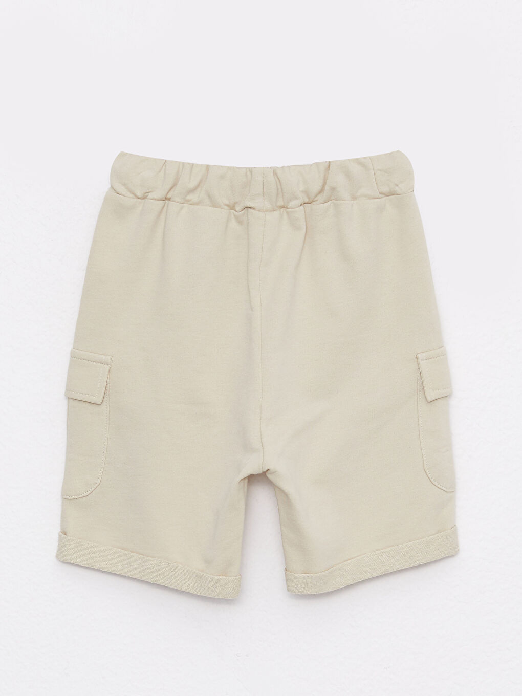 Crew Neck Short Sleeve Printed Cotton Baby Boy T-Shirt and Shorts 2-Piece Set -S2EA80Z1-R37