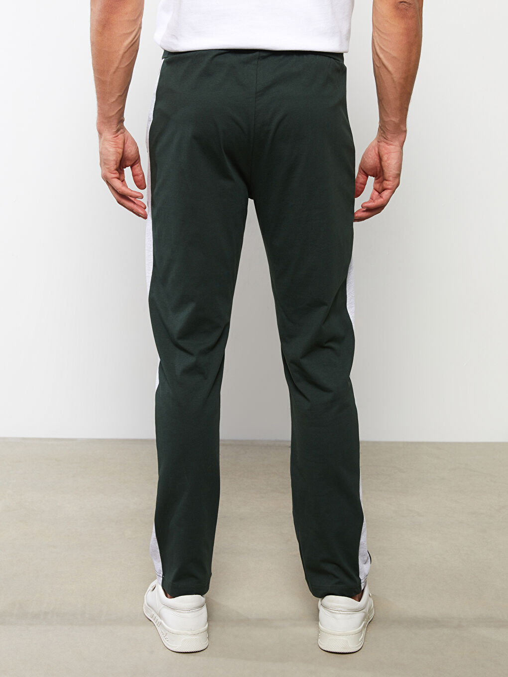 Haki Standart Kalıp Erkek Eşofman Altı-4